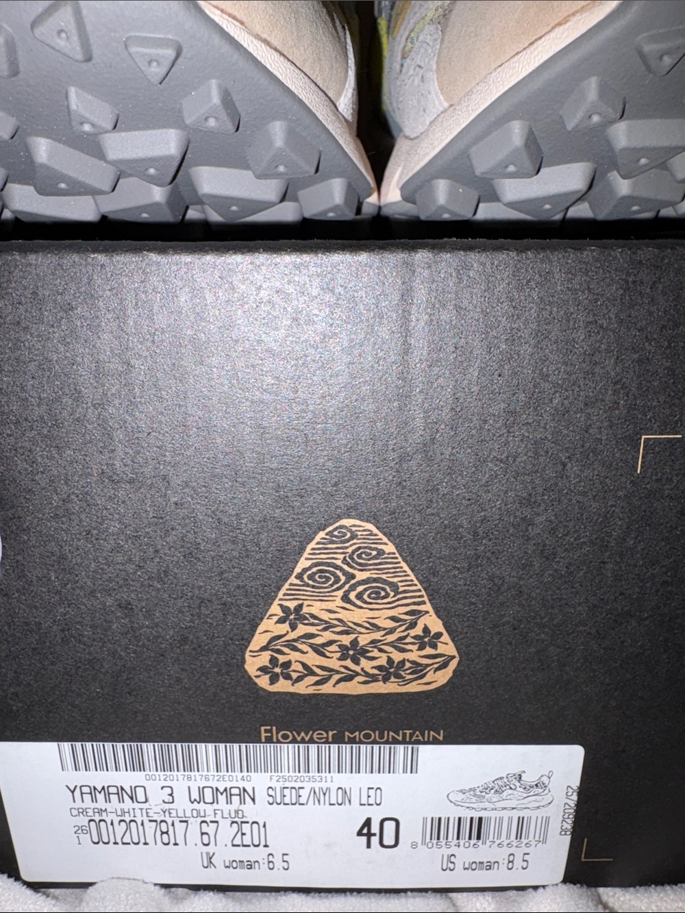 NWT Flower Mountain Yamano 3 Sneaker in Cream Yellow - Picture 7 of 15